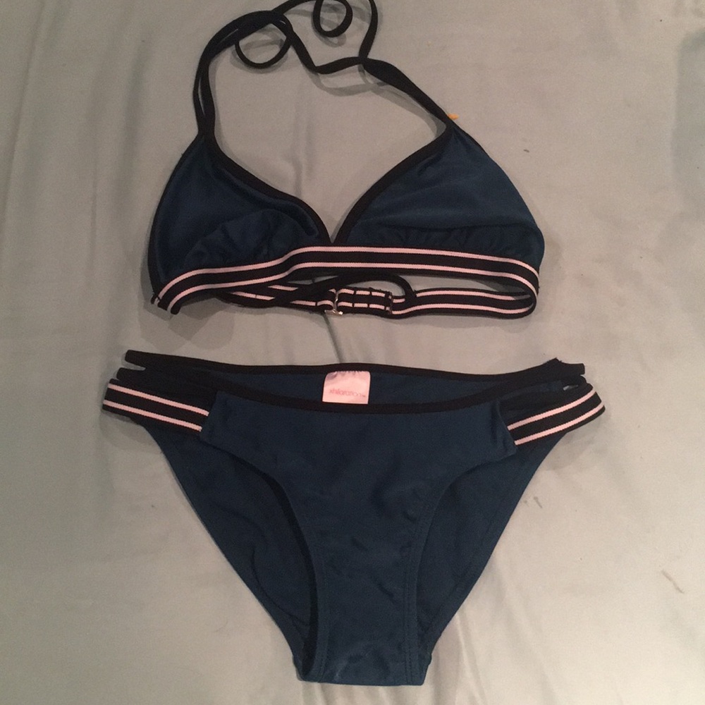 Jersey two peice swimming suit